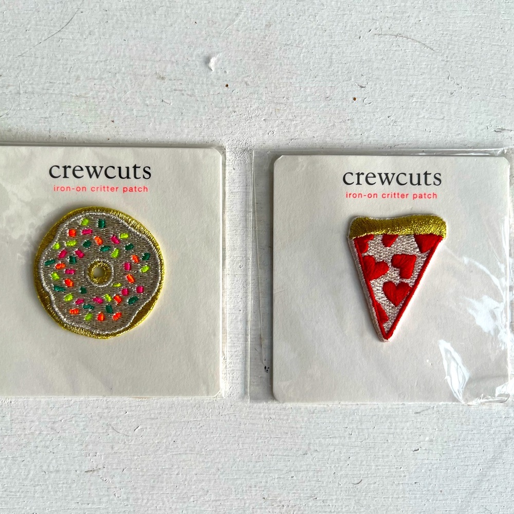 J crew crew cuts patches